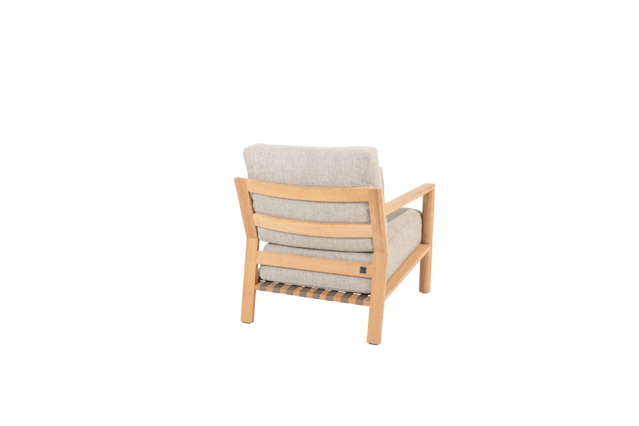 4 Seasons Lucas Living Chair W/cushions - Teak